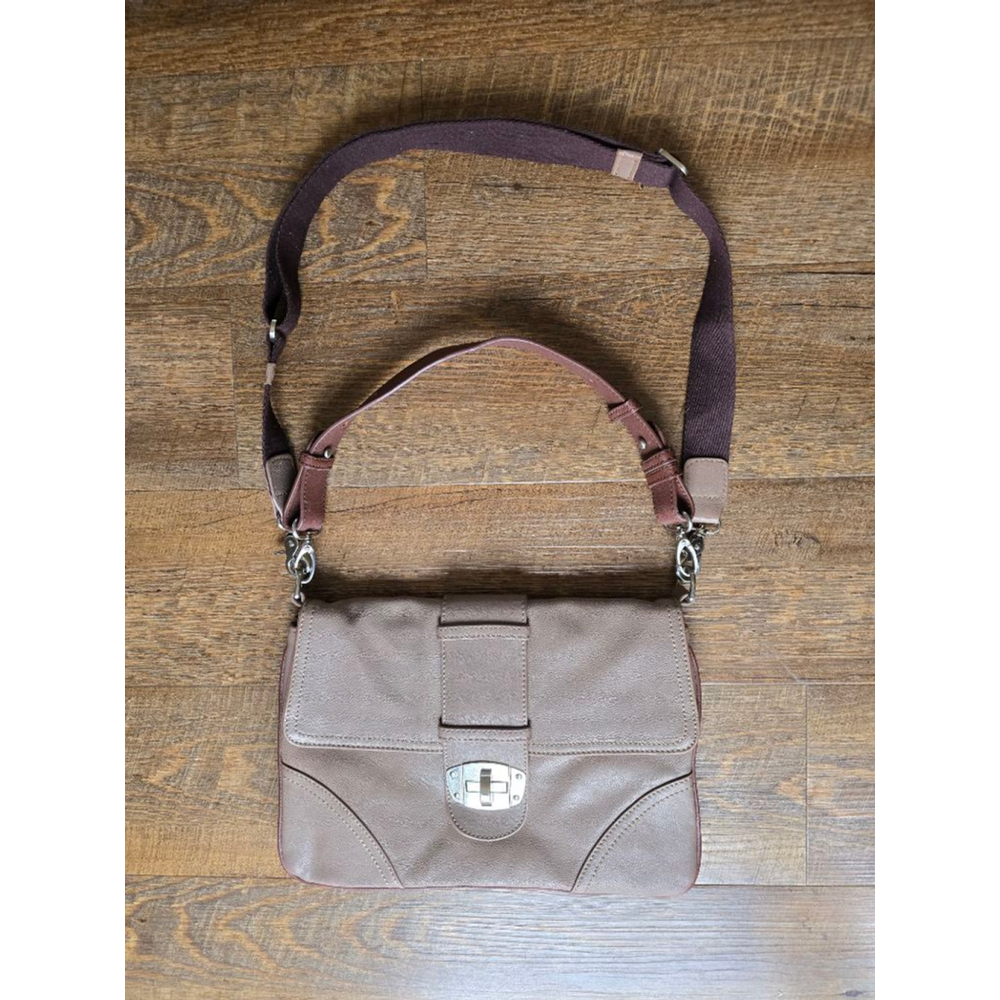 Sondra Roberts Taupe Shoulder Bag - Picture 2 of 16